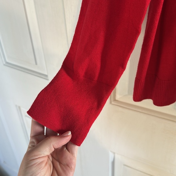 NWT Riley & Rae Size large red sweater - Picture 2 of 5